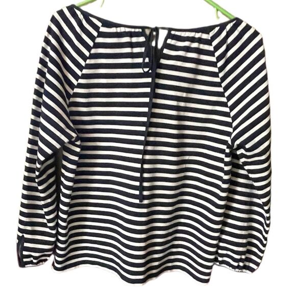 J.Crew size Med striped peasant style ties in back . - Picture 3 of 9